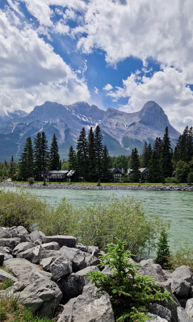 Canmore Sehenswürdigkeiten Bow-River