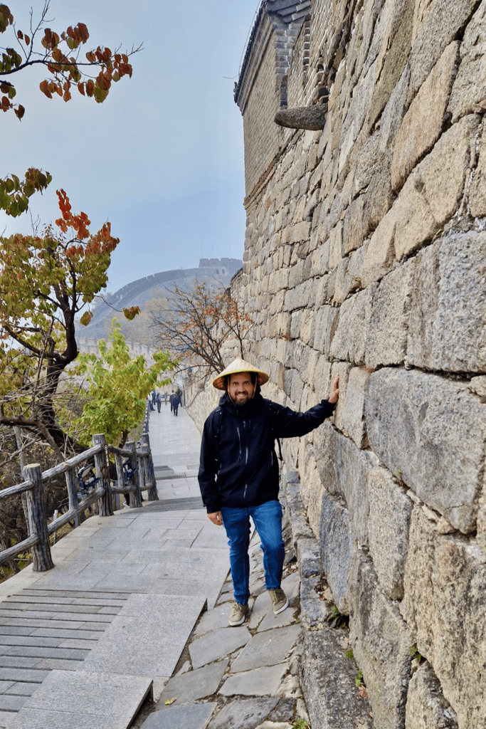 Chinesische Mauer Bau