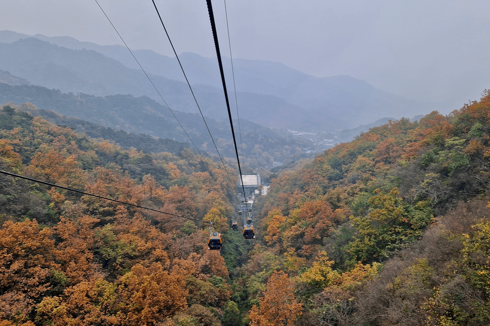 Chinesische Mauer Seilbahn