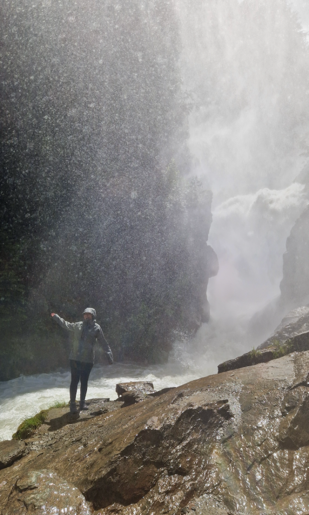 Glacier Nationalpark Kanada Bear Creek Falls Wanderung