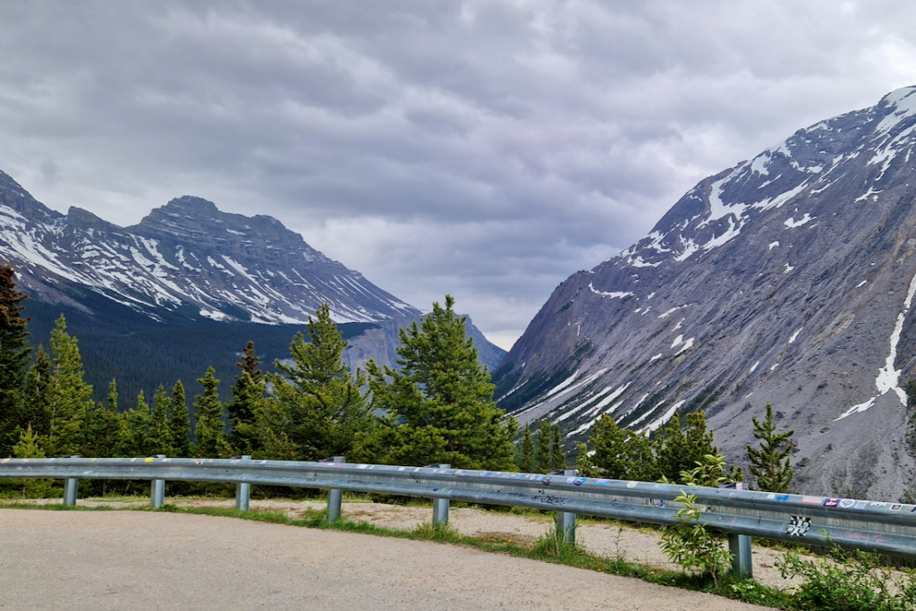 Icefields Parkway Sehenswuerdigkeiten
