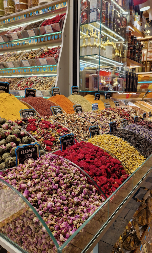 Istanbul Ägyptische Basar Gewürze