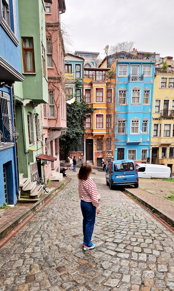 Istanbul Balat Merdivenli-Yokus Strasse