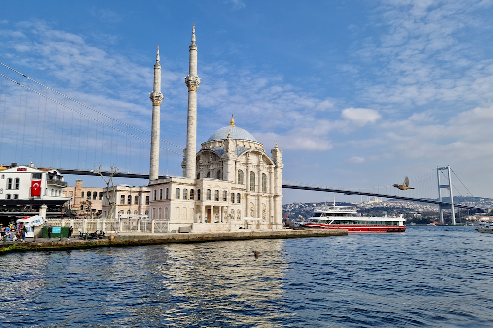 Istanbul Ortaköy Mecidiye Moschee