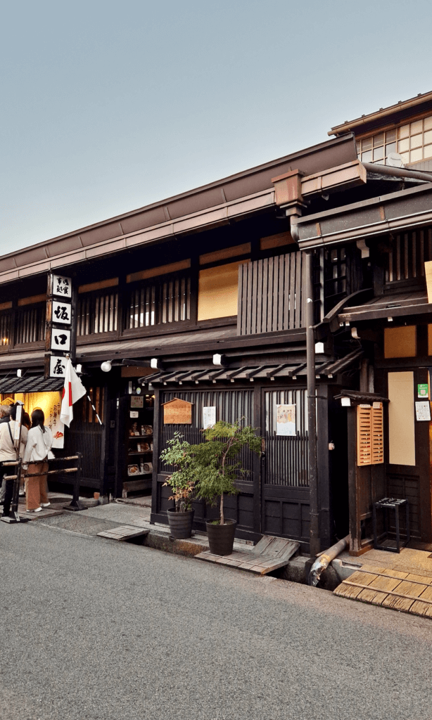 Takayama Edo Zeit Häuser