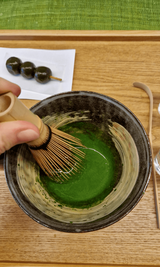 Kyoto Matcha zubereiten