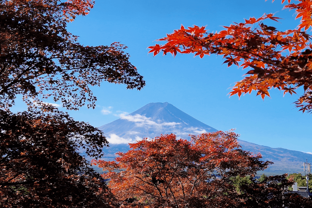 Reiseziele im Oktober Japan