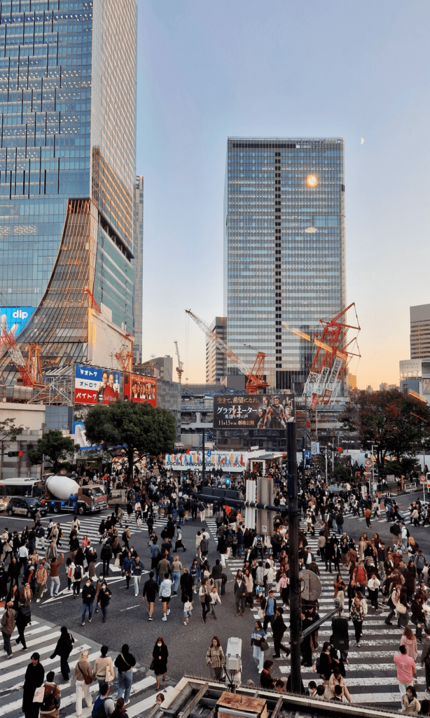 Tokio Shibuya Crossing