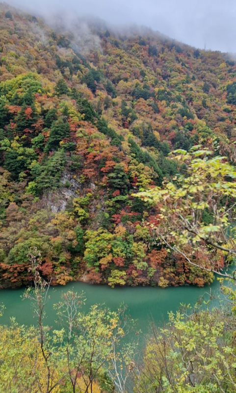 Japanische Alpen Herbst