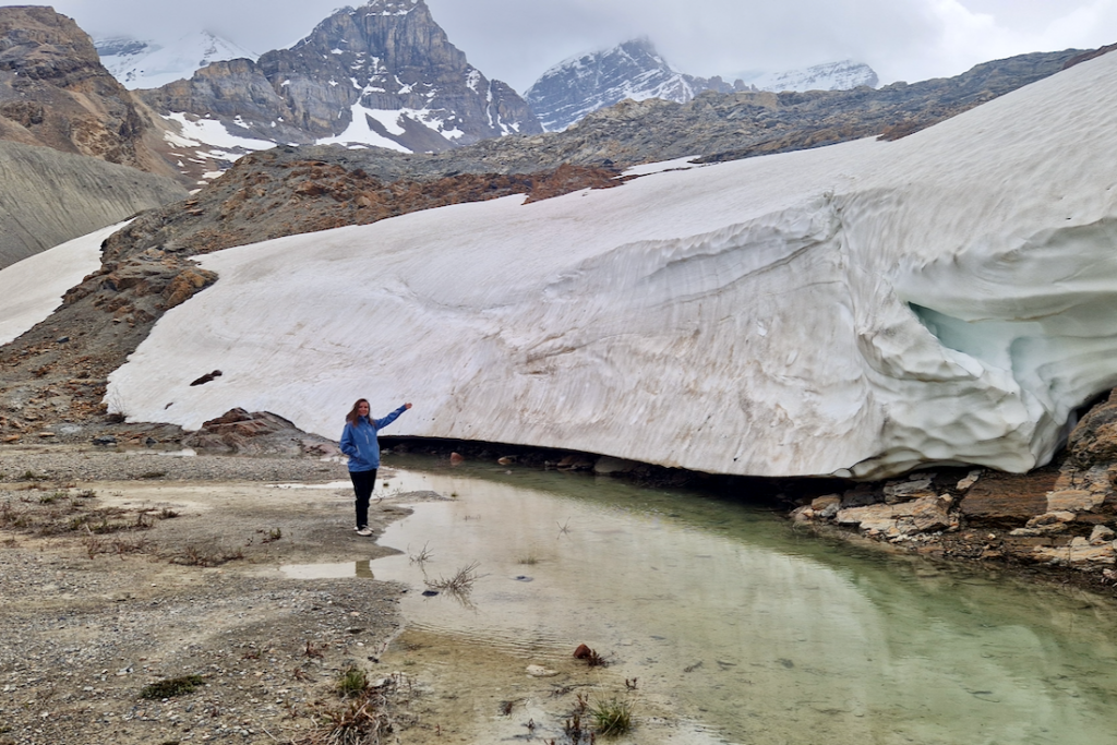 Kanada Gletscher Toe of the Athabasca