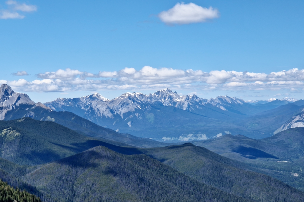 Jasper Nationalpark Sehenswuerdigkeiten Sulphur Skyline Trail