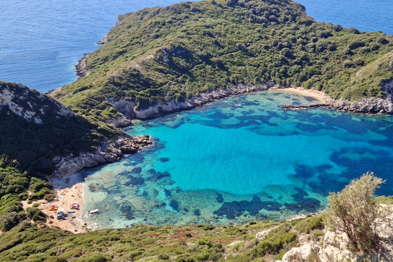 Korfu Afionas Beach