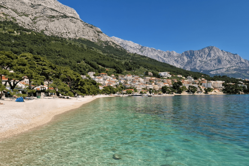 Brela Strand Plaža Soline