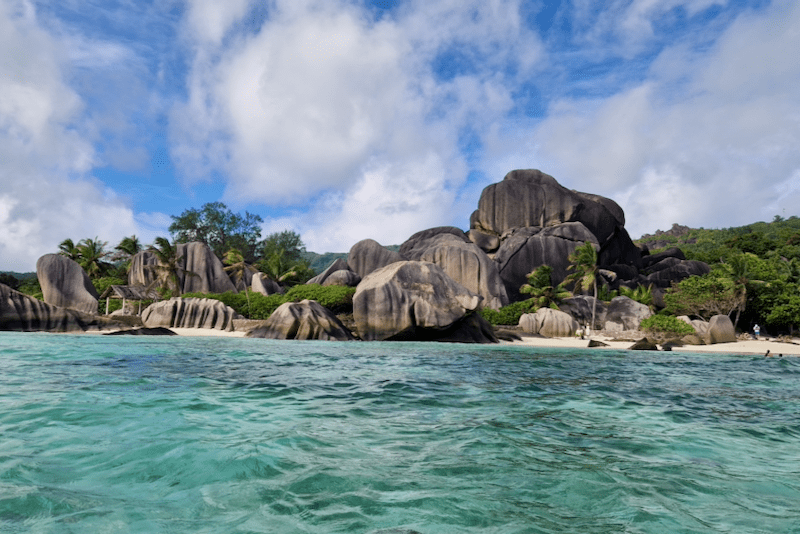 La Digue Anse Source d’Argent Glasskajak