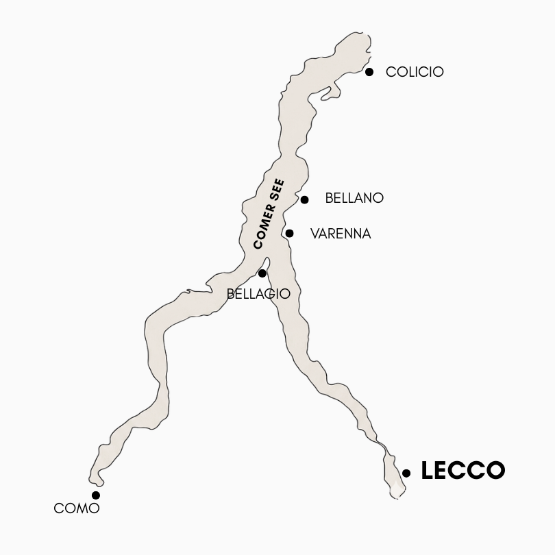 Lecco Karte