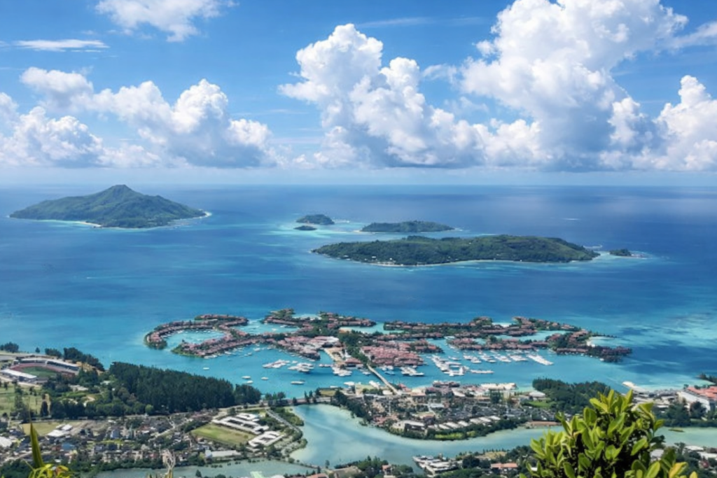 Mahe Copolia Trail Aussicht