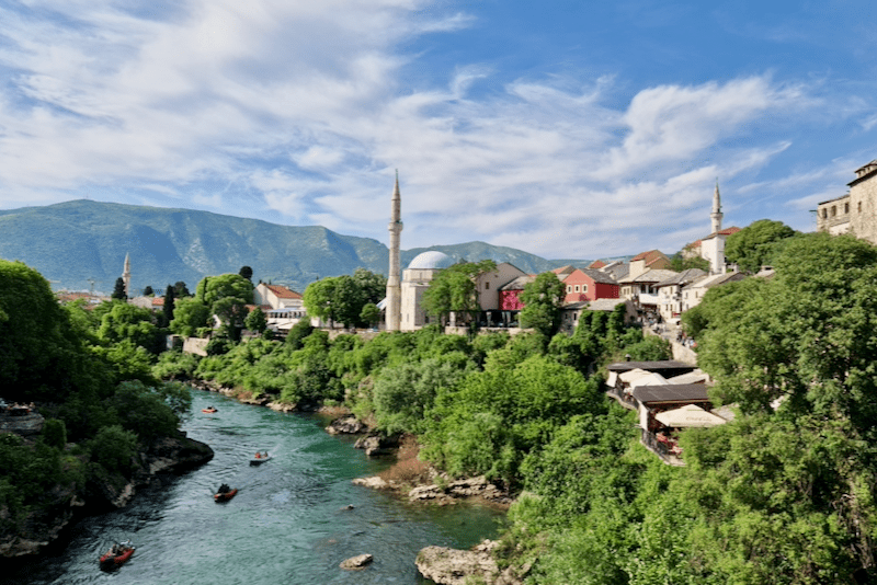 Mostar Altstadt Stari Most Aussicht