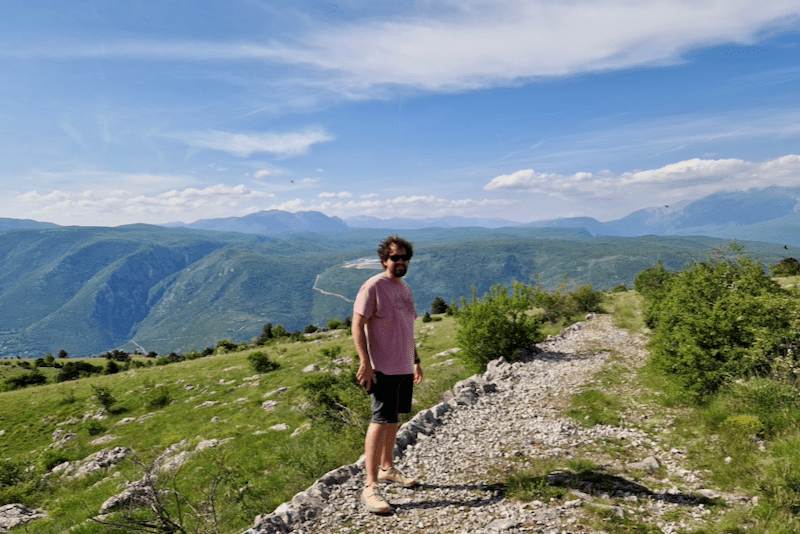 Mostar Wandern Fortica Hill Wanderwege