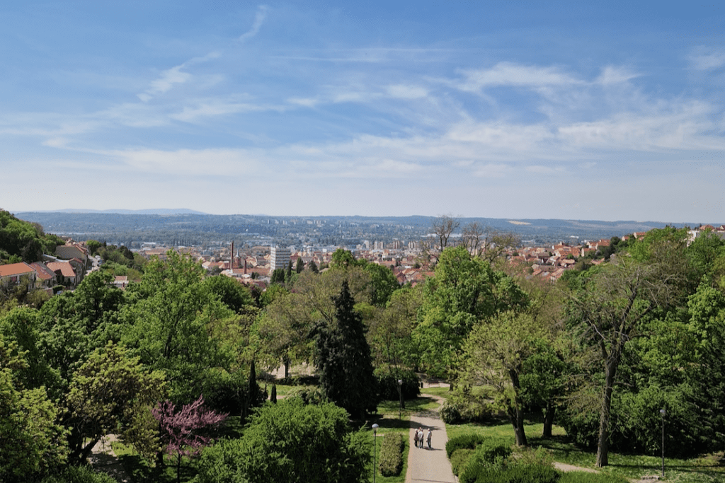 Pecs Ruinen Tettye Aussicht