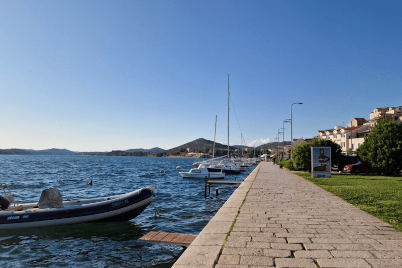Šibenik Hafenpromenade
