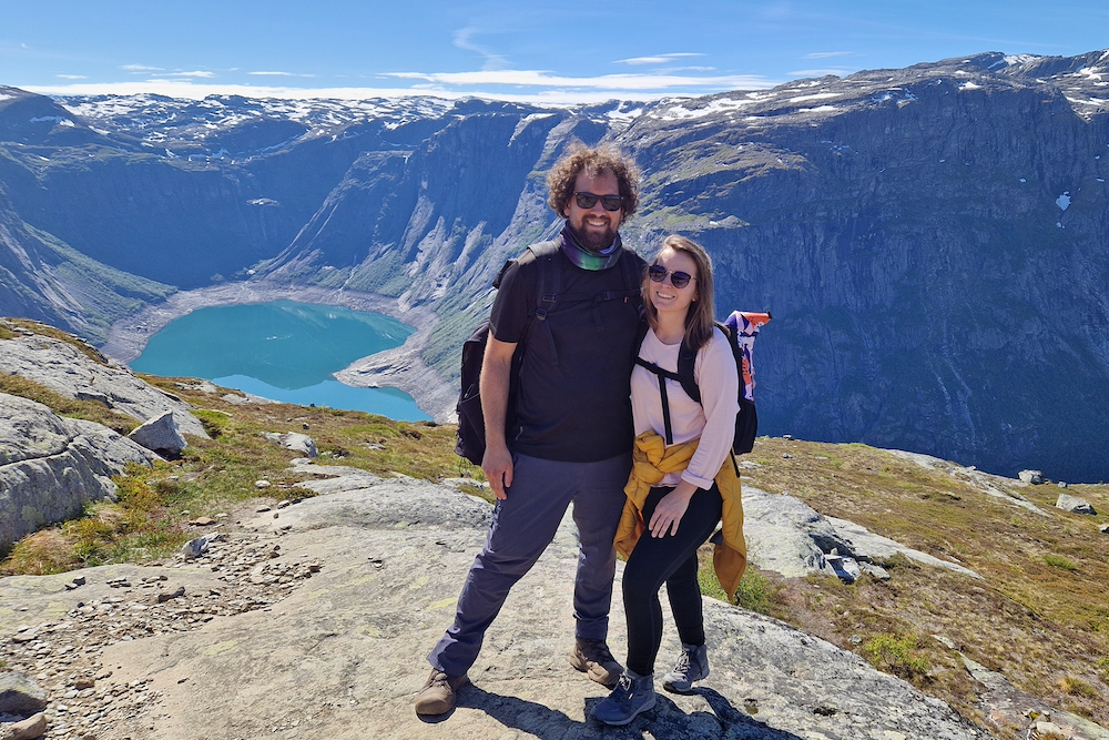 Trolltunga Ringedalsvatnet See