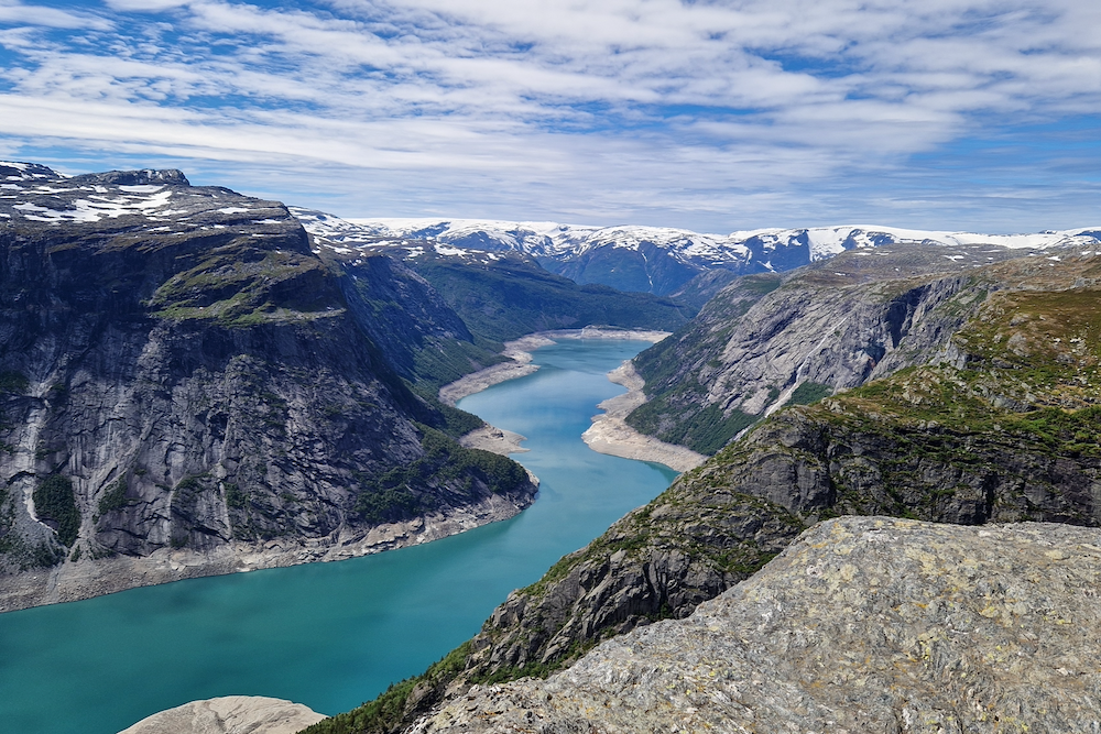 Trolltunga Wanderung Aussicht