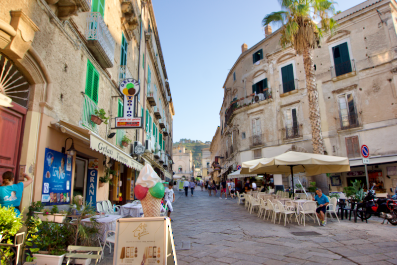 Tropea Altstadt_Fussgaengerzone