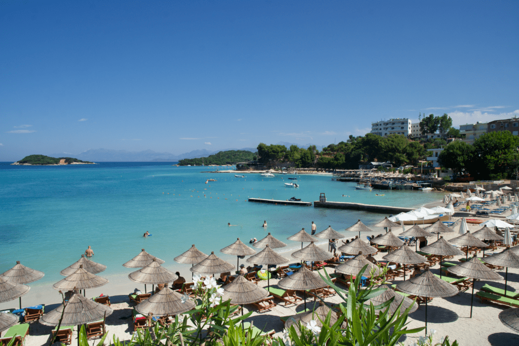 Albanien Ksamil Beach