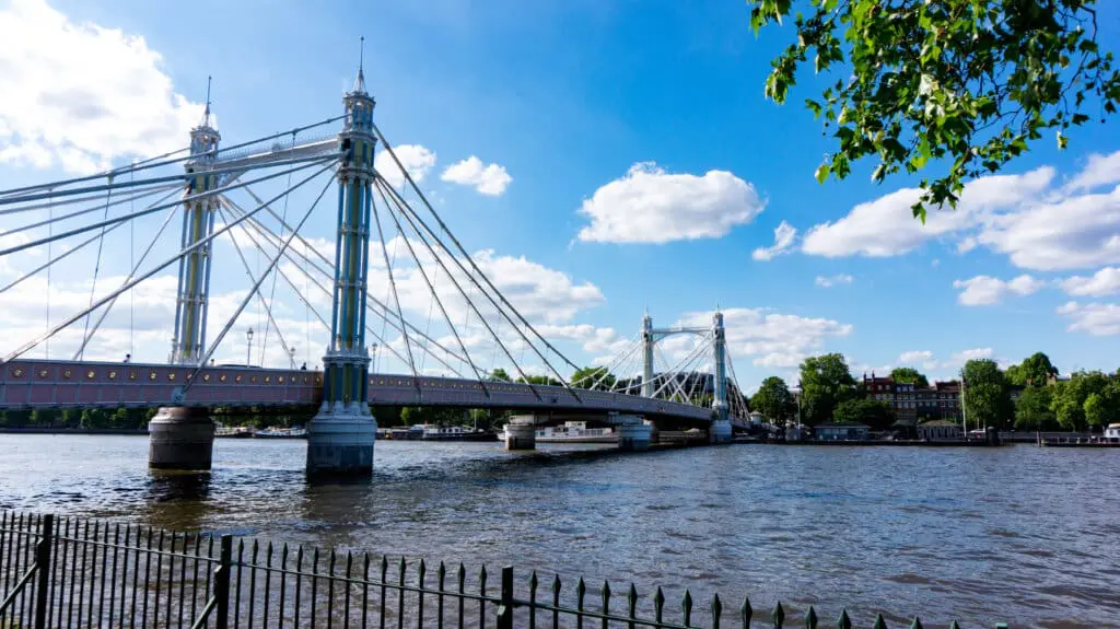 London Sehenswürdigkeiten Albert Bridge