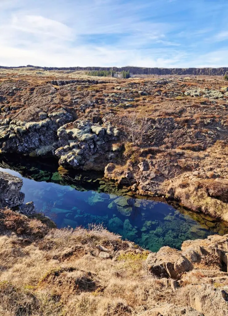 Island Sehenswürdigkeiten Rundreise Silfra-Spalte