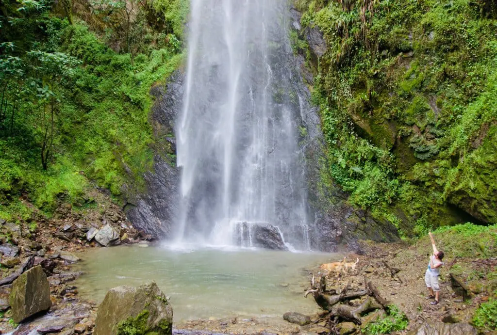 Kolumbien Wasserfall