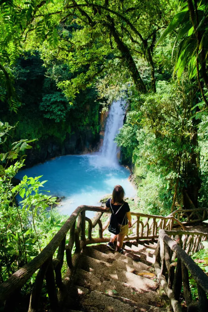 Costa Rica Sehenswürdigkeiten Tenorio Wasserfall