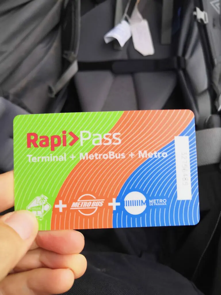 Panama City Busfahren Rapi Pass
