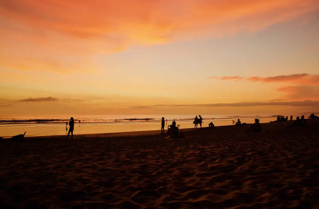 Santa Teresa Costa Rica Sonnenuntergang