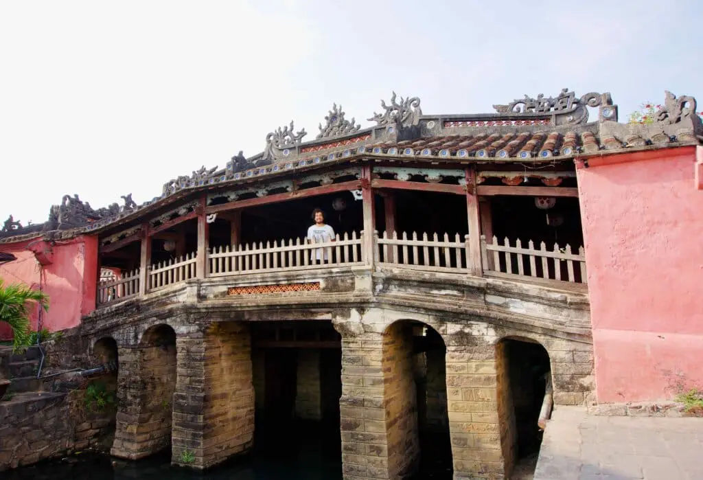Hoi An Altstadt Sehenswürdigkeiten Japanische-Brücke
