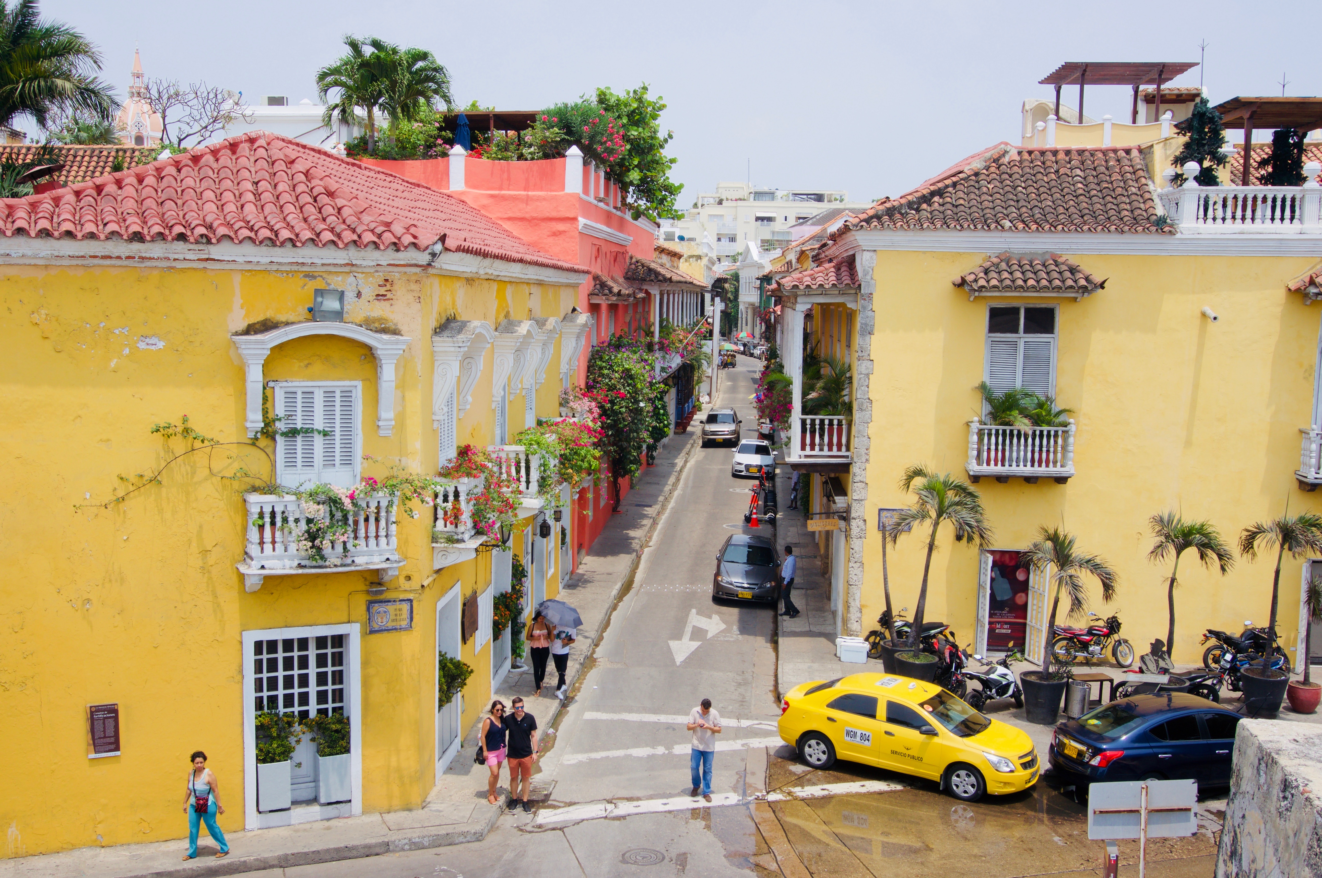 Kolumbien_Cartagena_Straße - 1