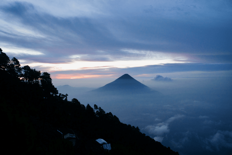 Acatenango Tour Sonnenaufgang