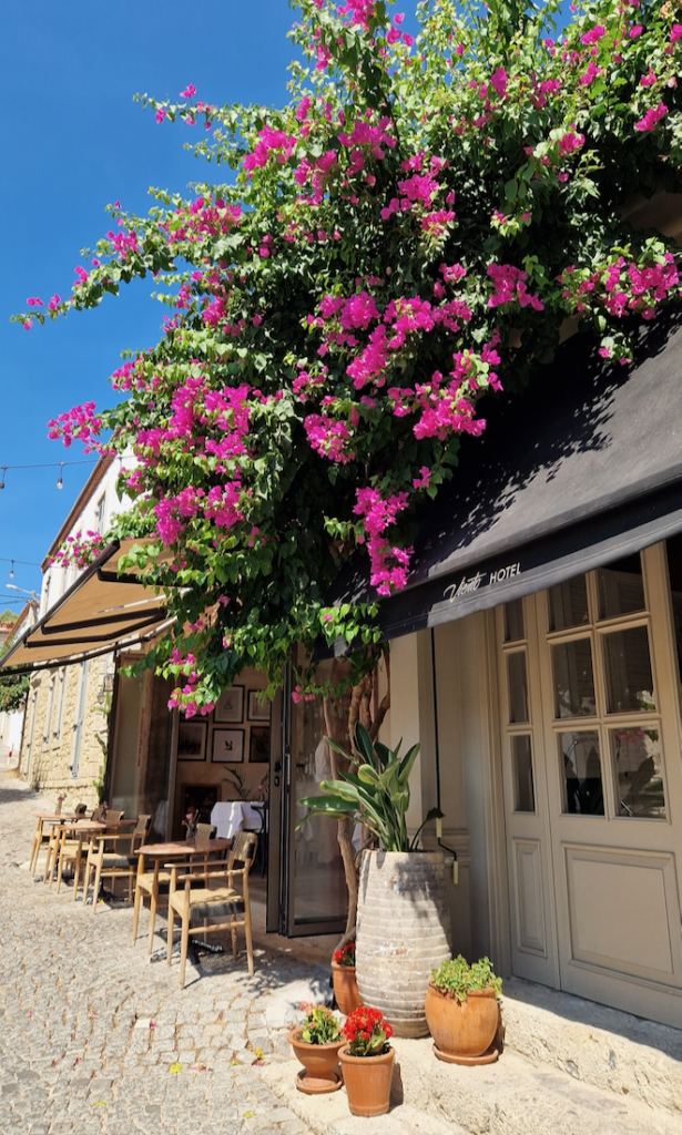 Alacati Sehenswürdigkeiten Steinhäuser