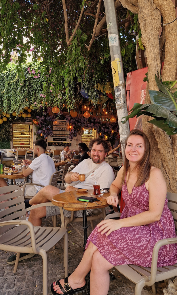 Alacati süßes Cafe
