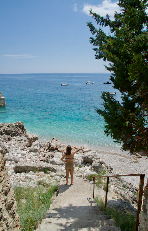 Albanien Dhermi Beach