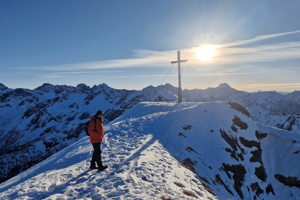 Allgaeu Kanzelwand Gipfel