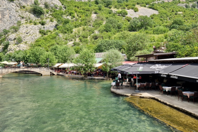 Blagaj Restaurants Fluss