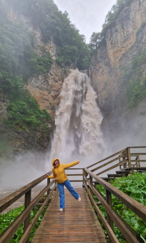 Bosnien Roadtrip Vodopad Blihe Wasserfall