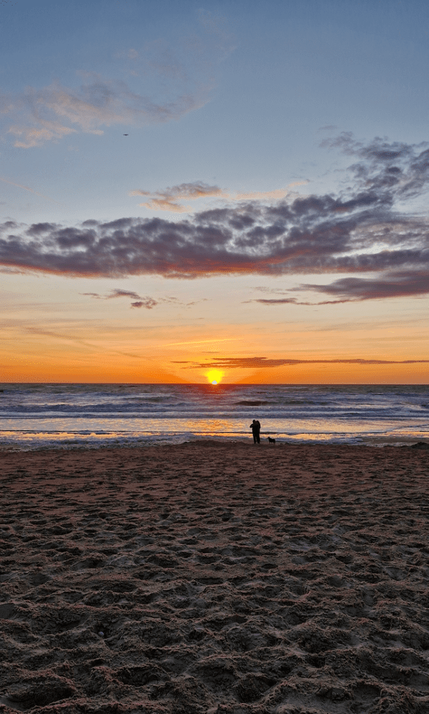 Callantsoog Strand Sonnenuntergang