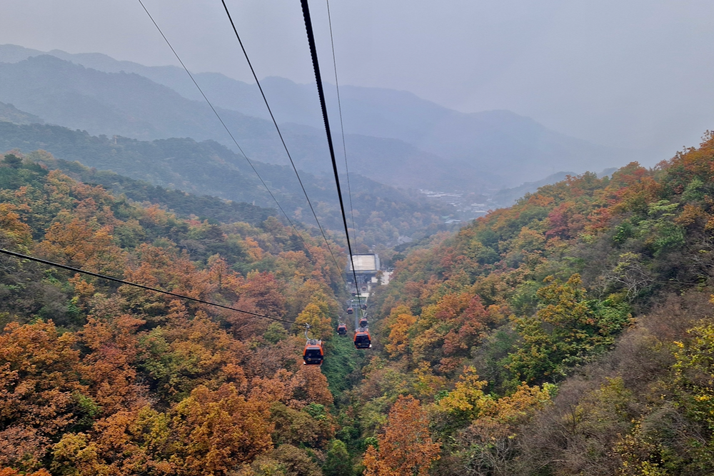 Chinesische Mauer Seilbahn