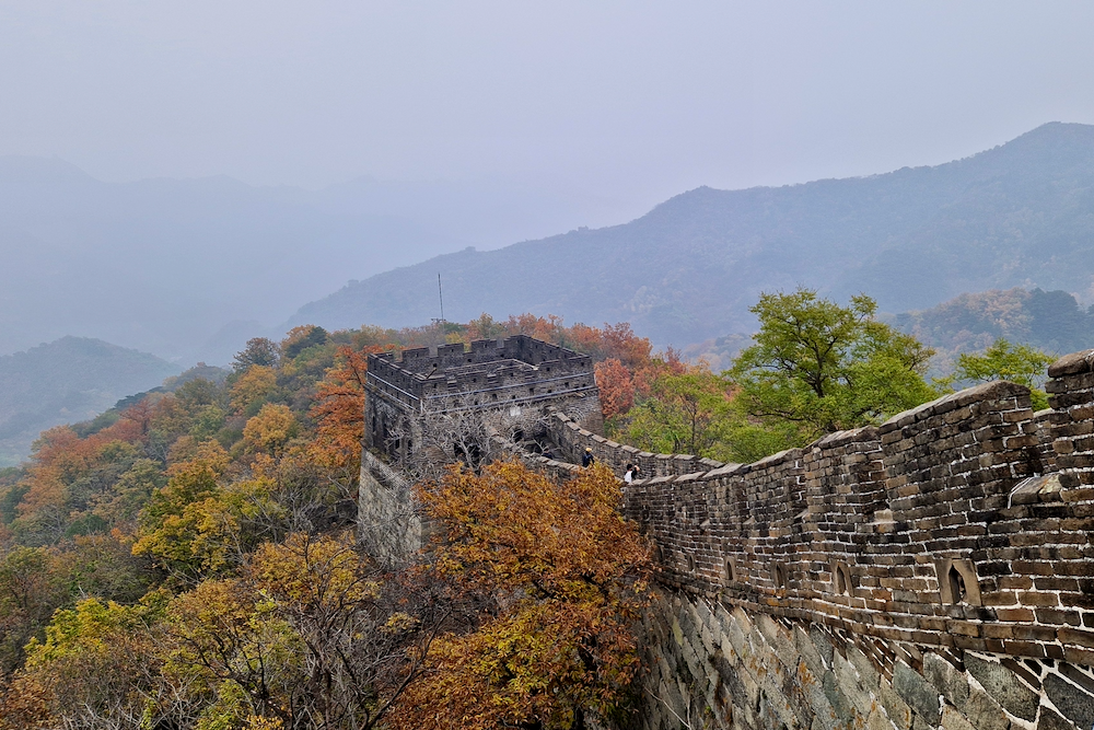 Chinesische Mauer Herbst