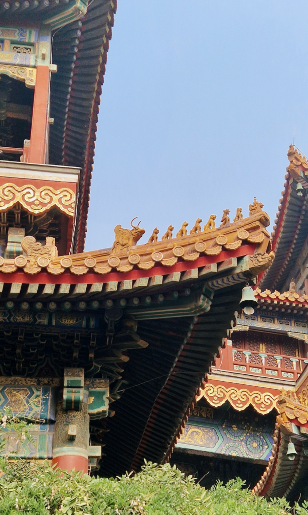 Peking Lama Tempel Verzierungen