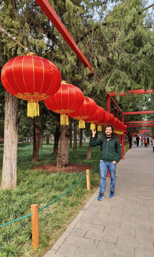 Peking Park Jingshan Patrick