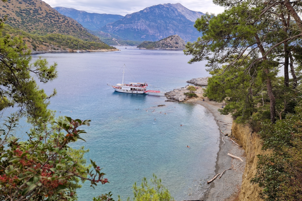 Fethiye Wandern Gemiler Bay