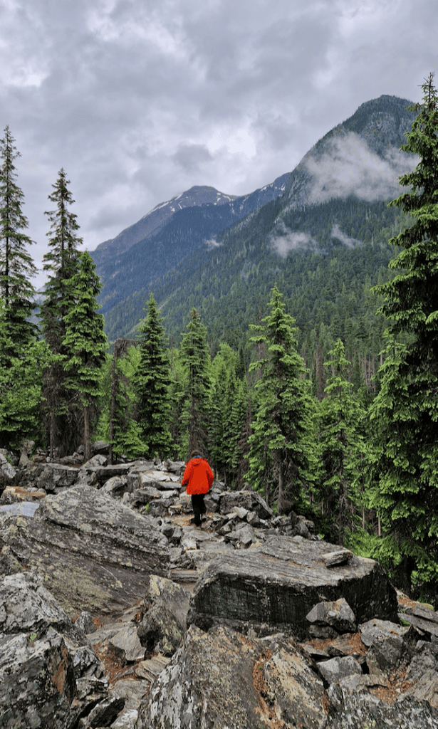 Glacier Nationalpark Rockgarden Trailhead